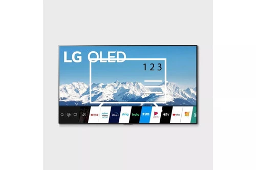 How to edit programmes on LG OLED55GXPUA