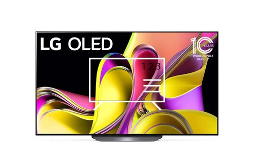 Organize channels in LG OLED65B33LA