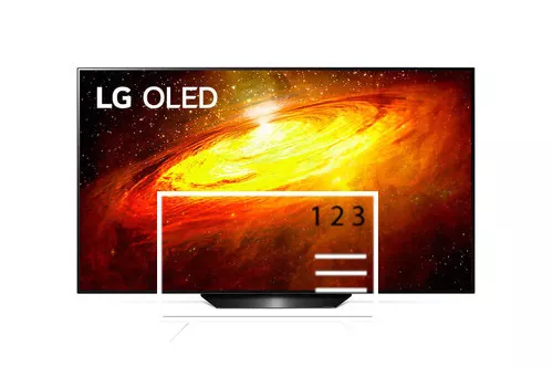 Ordenar canales en LG OLED65BX6LB