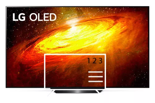 Organize channels in LG OLED65BXPUA