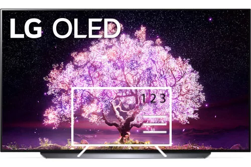 Organize channels in LG OLED65C17LB