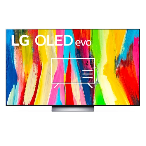 Organize channels in LG OLED65C24LA