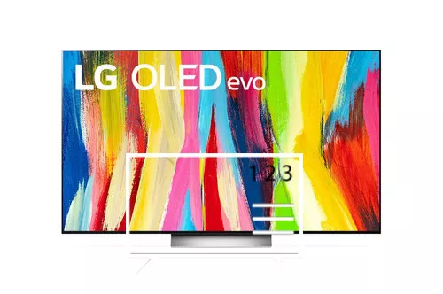 Organize channels in LG OLED65C25LB