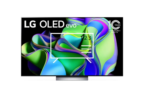 Ordenar canales en LG OLED65C31LA
