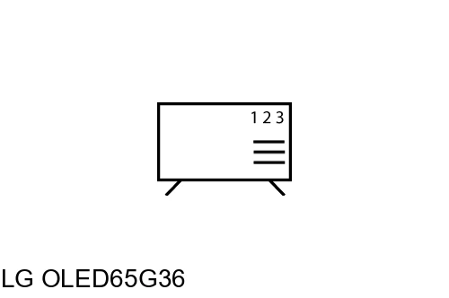 Comment trier les chaînes sur LG OLED65G36