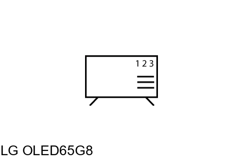 Ordenar canales en LG OLED65G8