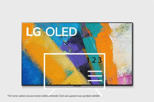 Organize channels in LG OLED65GX6LA