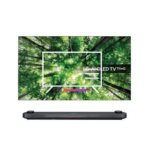 Organize channels in LG OLED65W8PLA
