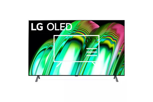 Organize channels in LG OLED77A2PUA