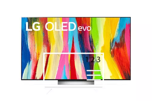 Organize channels in LG OLED77C25LB