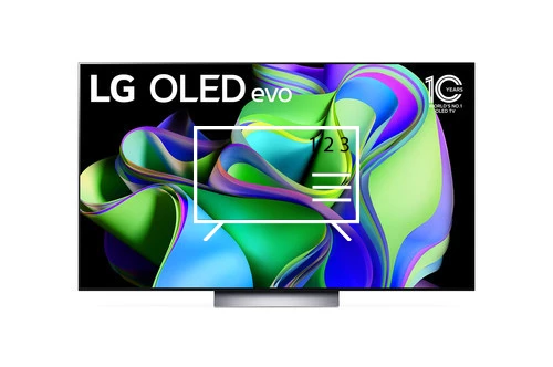 Ordenar canales en LG OLED77C32LA