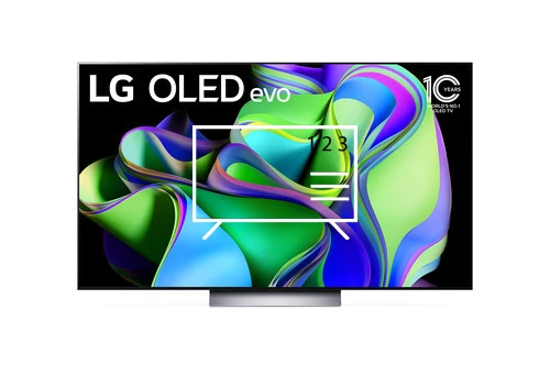 Ordenar canales en LG OLED77C38LA