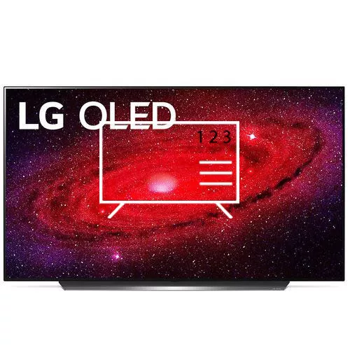 Organize channels in LG OLED77CX6LA