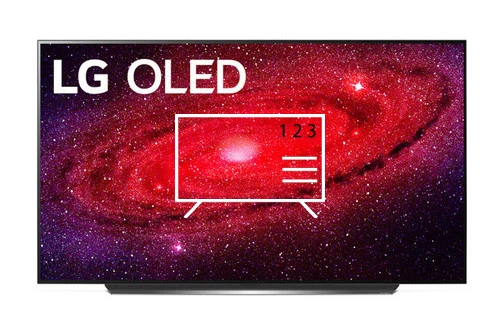 Organize channels in LG OLED77CXAUA