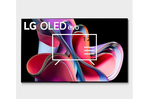 How to edit programmes on LG OLED77G39LA