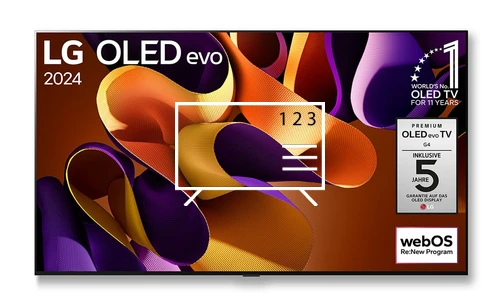 How to edit programmes on LG OLED77G48LW