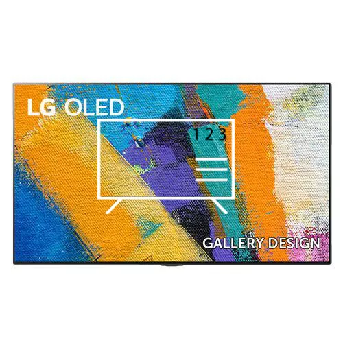 Ordenar canales en LG OLED77GX6LA