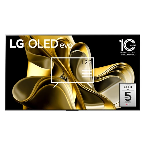 Organize channels in LG OLED77M39LA