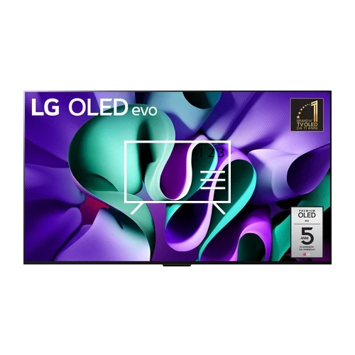 How to edit programmes on LG OLED77M49LA