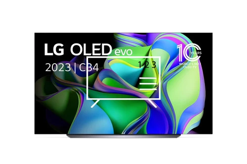Ordenar canales en LG OLED83C34LA