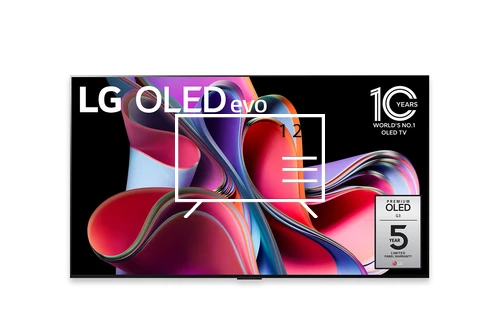 Ordenar canales en LG OLED83G36LA