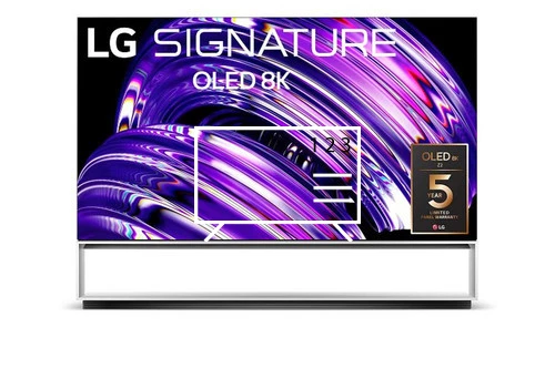 Organize channels in LG OLED88Z2PUA