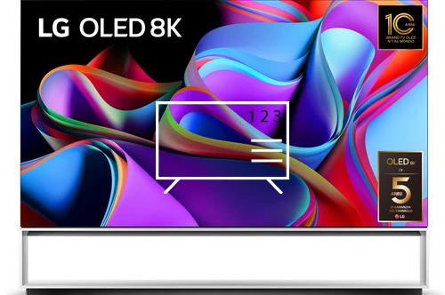 Organize channels in LG OLED88Z39LA.API