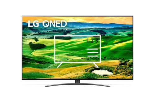 Organize channels in LG QNED TV