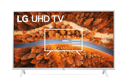 Cómo ordenar canales en LG TV 43UP76909 LE, 43" LED-TV, UHD
