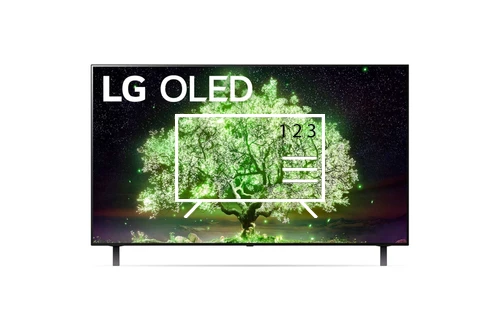 Organize channels in LG TV OLED 48A19 LA, 48", UHD