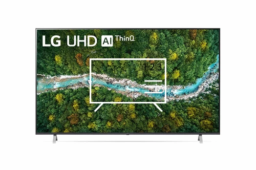 Cómo ordenar canales en LG UHD TV AI ThinQ