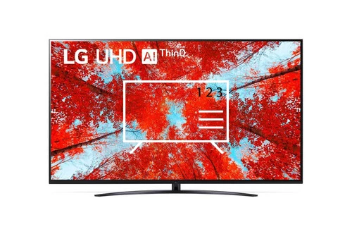 Organize channels in LG UHD TV