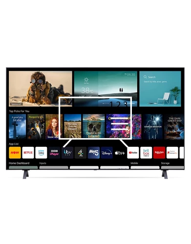 Organize channels in LG UP80