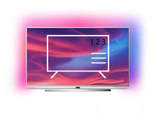 Organize channels in Philips 43PUS7394