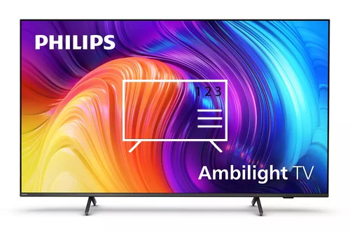 Organize channels in Philips 43PUS8517