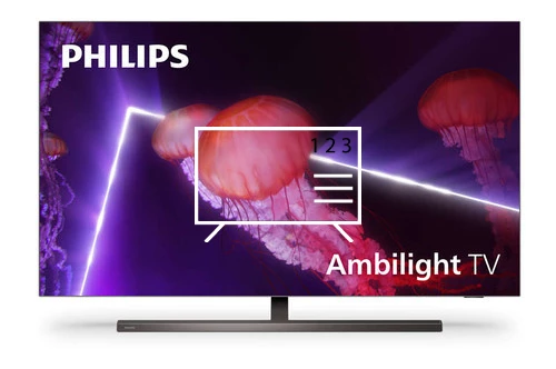Organize channels in Philips 48OLED887