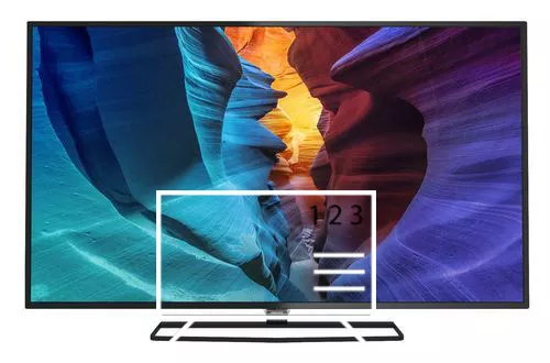 Ordenar canales en Philips 4K UHD Slim LED TV powered by Android™ 50PUT6820/79