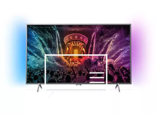 Ordenar canales en Philips 4K Ultra Slim TV powered by Android TV™ 43PUS6401/12