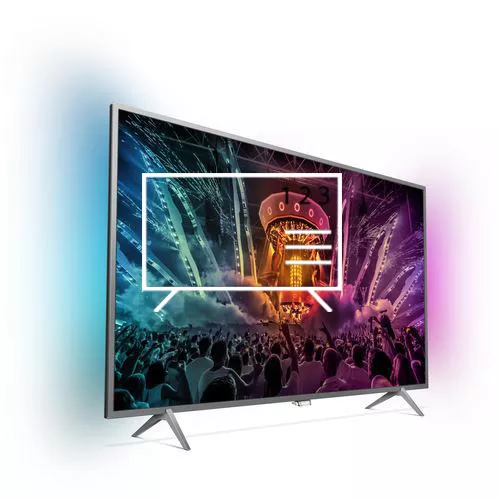 Organize channels in Philips 4K Ultra Slim TV powered by Android TV™ 55PUS6401/60