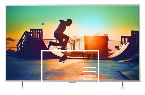 Cómo ordenar canales en Philips 4K Ultra Slim TV powered by Android TV™ 55PUS6452/12