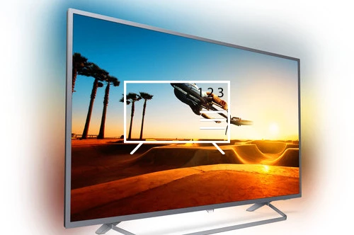 Ordenar canales en Philips 4K Ultra Slim TV powered by Android TV 55PUT7303/75