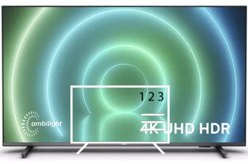 Organize channels in Philips 50PUS7906/12