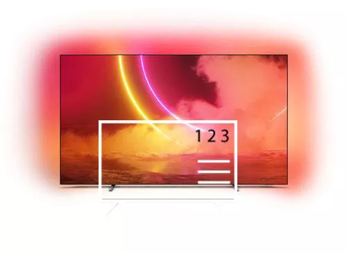 Organize channels in Philips 55OLED805/12
