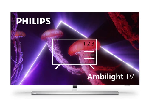 Organize channels in Philips 65OLED807/12