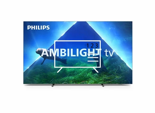 How to edit programmes on Philips 77OLED848/12
