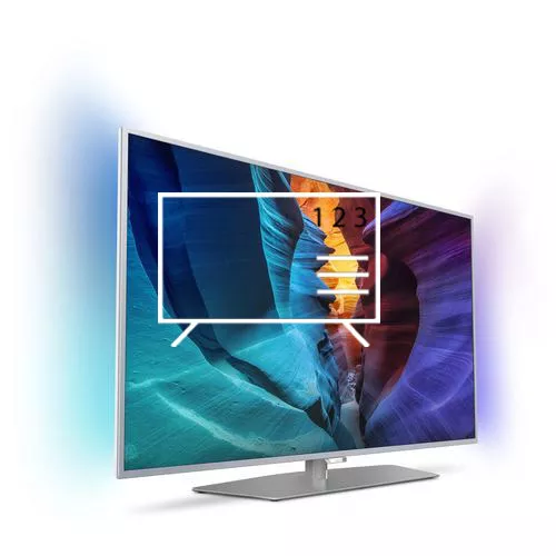 Cómo ordenar canales en Philips Full HD Slim LED TV powered by Android™ 40PFT6510/60