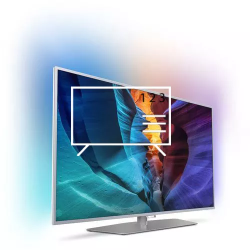 Cómo ordenar canales en Philips Full HD Slim LED TV powered by Android™ 40PFT6550/12