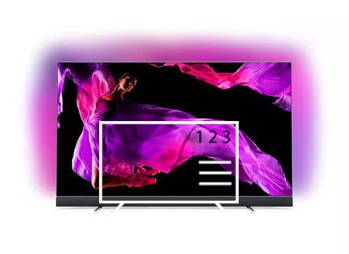 Organize channels in Philips OLED+ 4K TV sound by Bowers & Wilkins 55OLED903/12