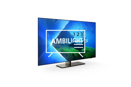 Organize channels in Philips OLED 65OLED818 4K Ambilight TV