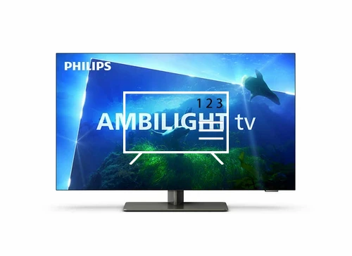 Ordenar canales en Philips TV Ambilight 4K